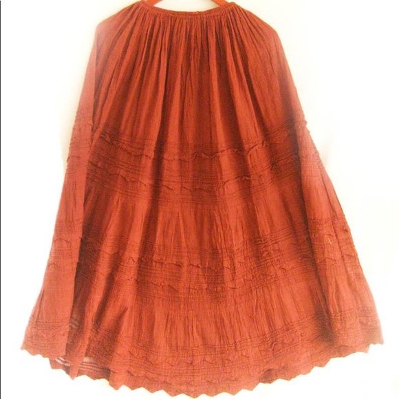 MEXICANA Skirts Authentic Traditional Mexican Skirt Dress Poshmark